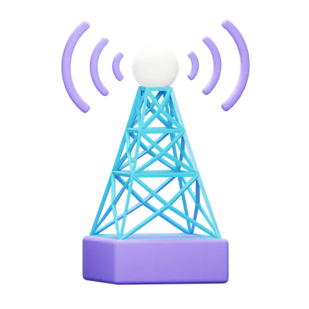 Signal Tower  3D Icon