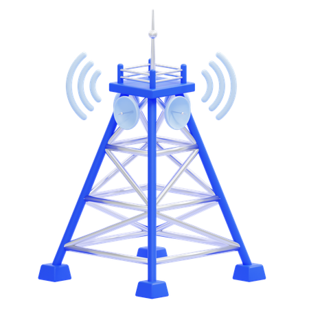 Signal Tower  3D Icon