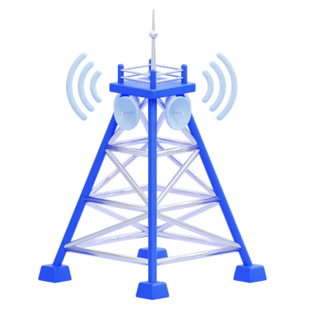 Signal Tower  3D Icon