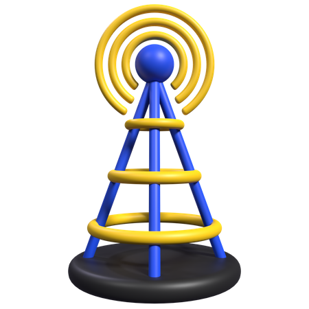 Signal Tower  3D Icon