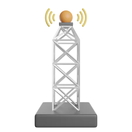 Signal Tower  3D Icon