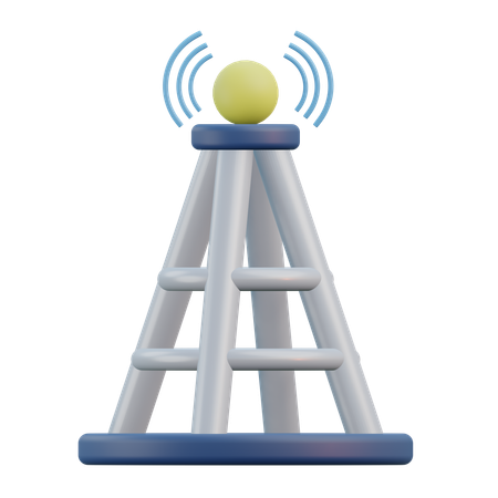 Signal Tower  3D Icon