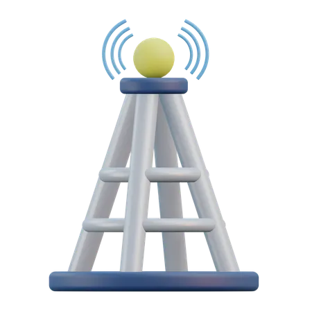 Signal Tower  3D Icon