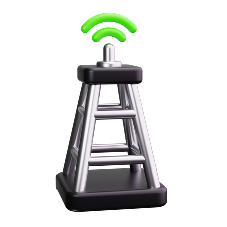 Signal Tower  3D Icon