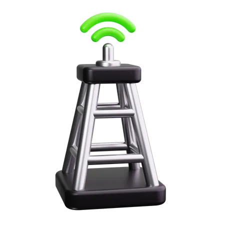 Signal Tower  3D Icon