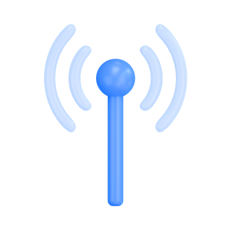Signal Tower  3D Icon