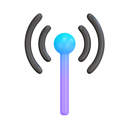 Signal Tower  3D Icon