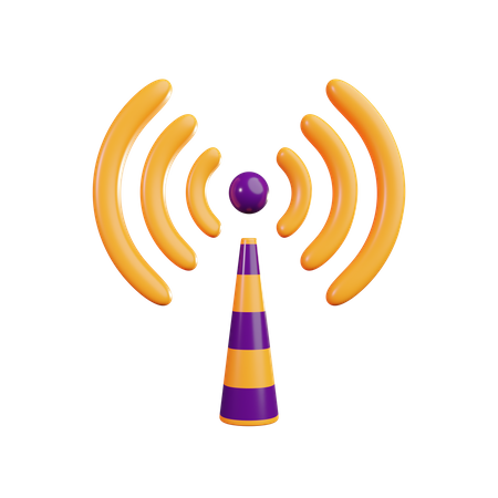 Signal tower  3D Icon