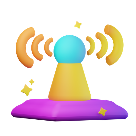 Signal Tower  3D Icon