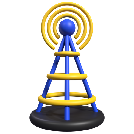 Signal Tower  3D Icon