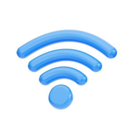 Signal Wi-Fi  3D Icon