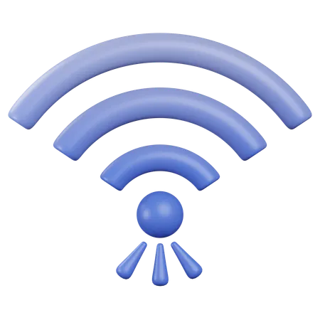 Signal Wi-Fi  3D Icon