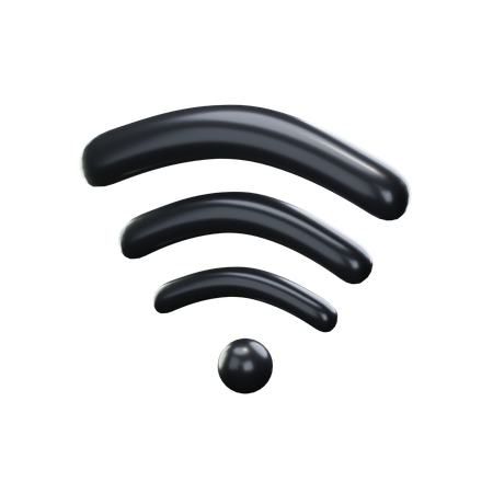 Signal Wi-Fi  3D Icon