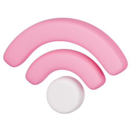 Signal Wi-Fi  3D Icon