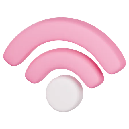 Signal Wi-Fi  3D Icon