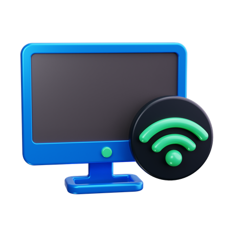 Signal Wi-Fi  3D Icon