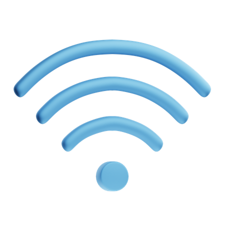 Signal Wi-Fi  3D Icon