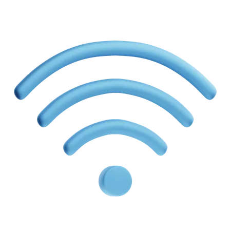 Signal Wi-Fi  3D Icon