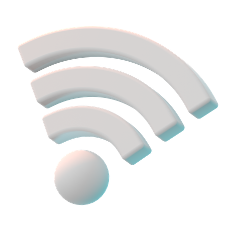 Signal Wi-Fi  3D Icon