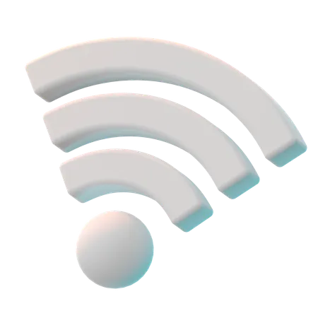 Signal Wi-Fi  3D Icon