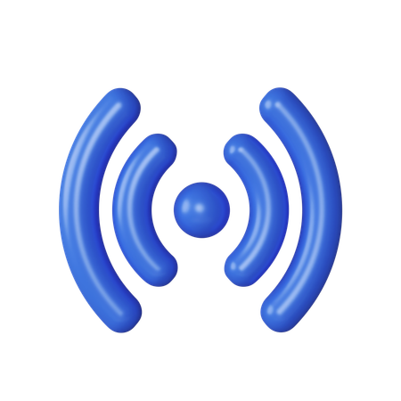 Signal Wi-Fi  3D Icon