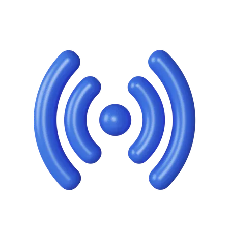 Signal Wi-Fi  3D Icon