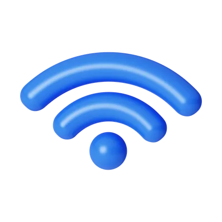 Signal Wi-Fi  3D Icon