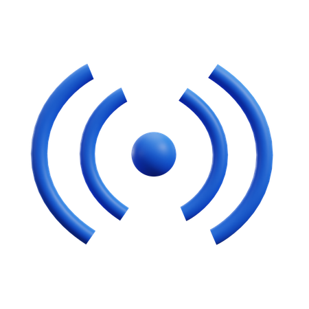 Signal Wi-Fi  3D Icon