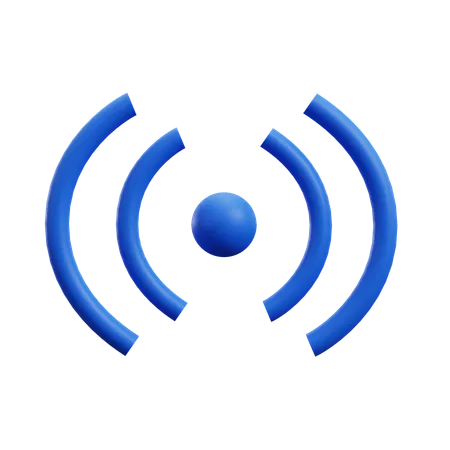 Signal Wi-Fi  3D Icon