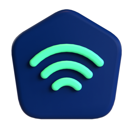 Signal Wi-Fi  3D Icon