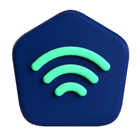 Signal Wi-Fi  3D Icon