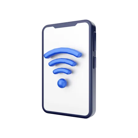 Signal Wifi  3D Illustration