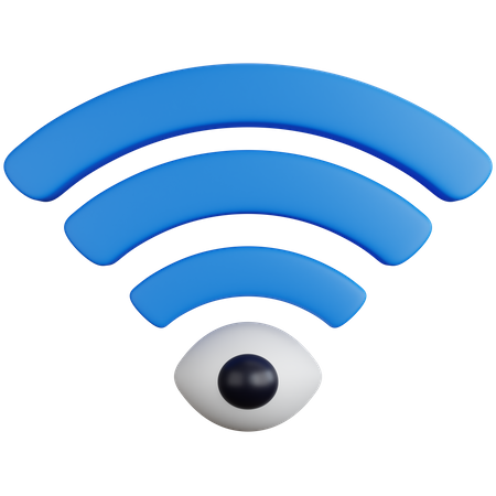 Signal Wi-Fi  3D Icon