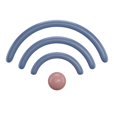 Signal Wi-Fi  3D Icon