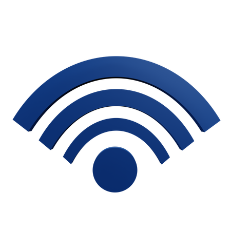 Signal Wi-Fi  3D Icon