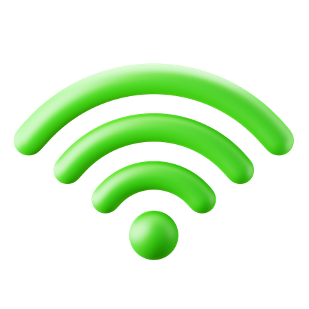 Signal Wi-Fi  3D Icon