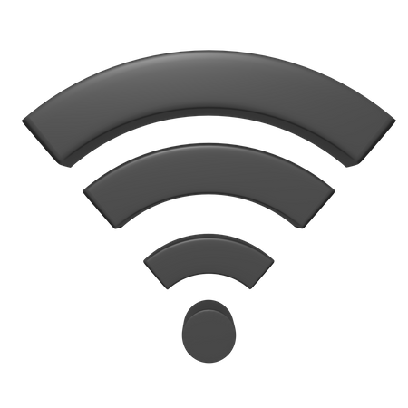 Signal Wi-Fi  3D Icon