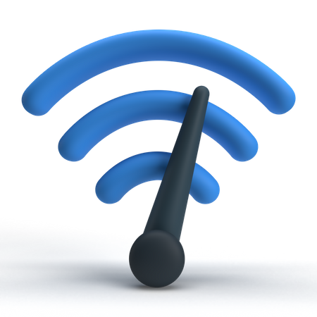 Signal Wi-Fi  3D Icon