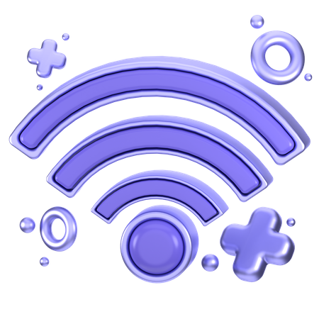 Signal Wi-Fi  3D Icon