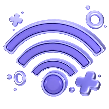 Signal Wi-Fi  3D Icon