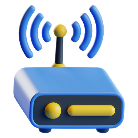 Signal Wi-Fi  3D Icon