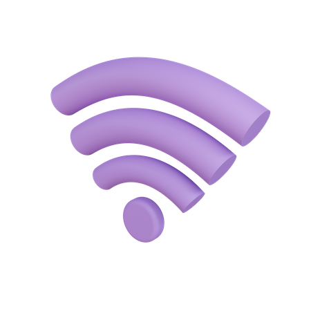 Signal Wi-Fi  3D Icon