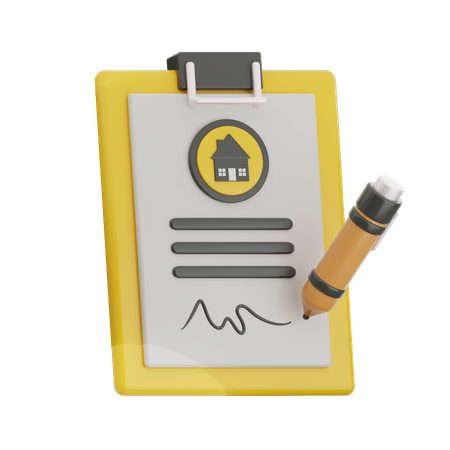 Signature  3D Icon