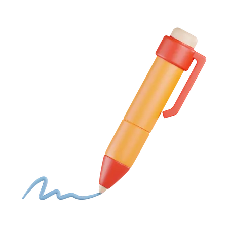 Signature Pen  3D Icon