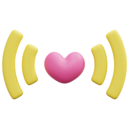 Signaux d'amour  3D Icon