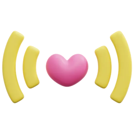 Signaux d'amour  3D Icon