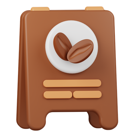 Enseigne de café  3D Icon