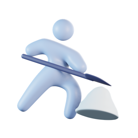 Signe de construction  3D Icon