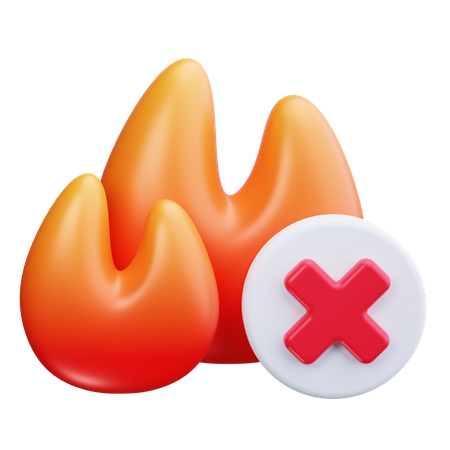 Signe de feu  3D Icon