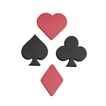 Signe de poker  3D Icon